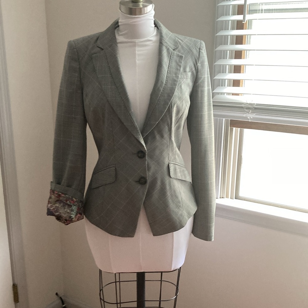 Ted Baker Plaid Blazer